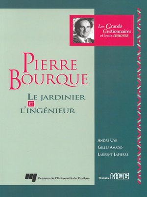 cover image of Pierre Bourque